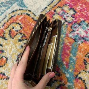 Michael kors monogram wallet